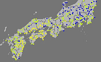 強震モニタの画像