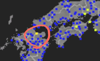 強震モニタの画像