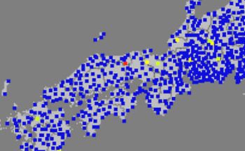 強震モニタの画像