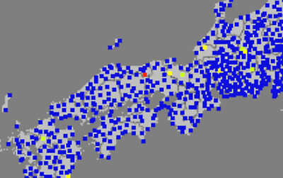 強震モニタの画像