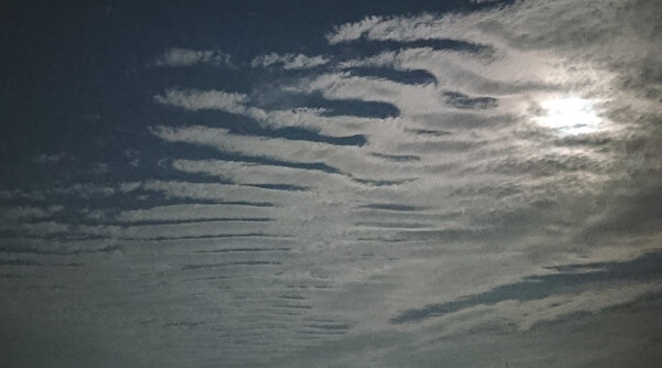 地震雲の投稿写真