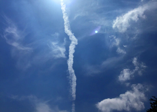 地震雲の投稿写真