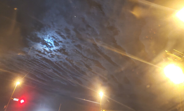 地震雲の投稿写真