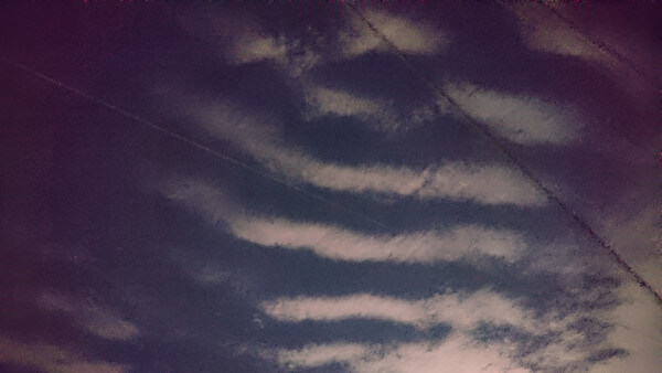 地震雲の投稿写真