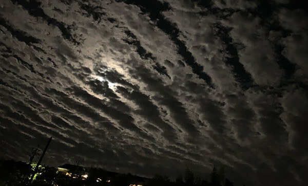 地震雲の投稿写真
