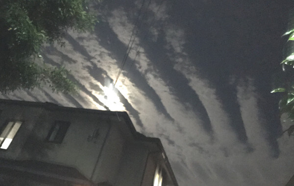 地震雲の投稿写真