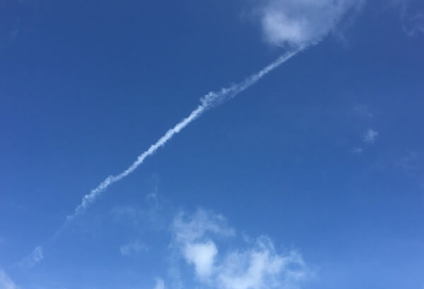 地震雲の投稿写真