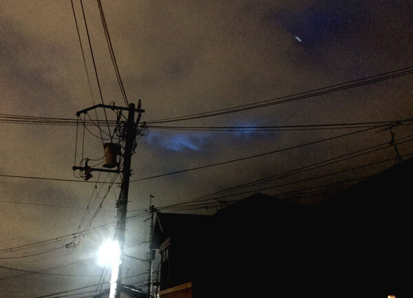 地震雲の投稿写真