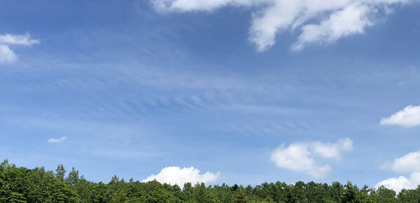 地震雲の投稿写真