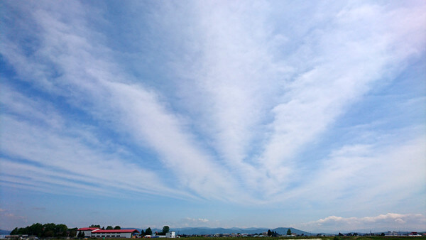 地震雲の投稿写真