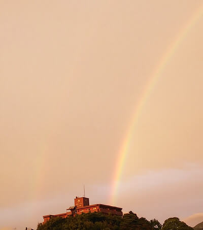 ダブルレインボーの投稿写真