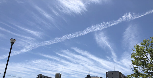 地震雲の投稿写真