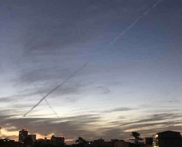 地震雲の投稿写真