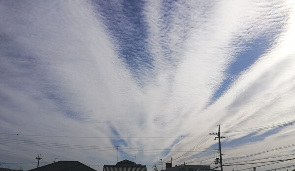 地震雲の投稿写真