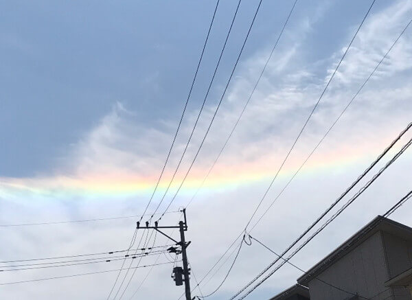 地震雲の投稿写真