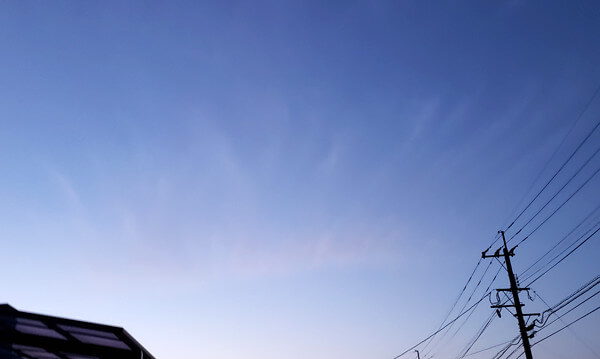 地震雲の投稿写真