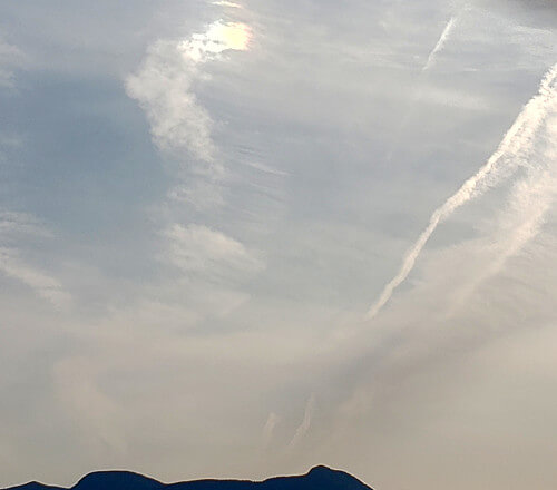 地震雲の投稿写真