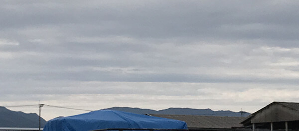 地震雲の投稿写真