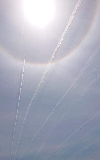 地震雲の投稿写真