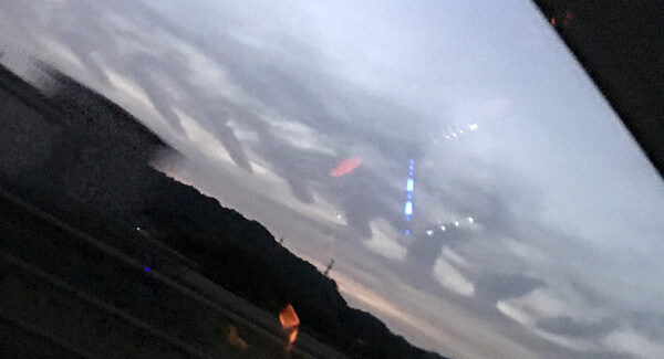 地震雲の投稿写真