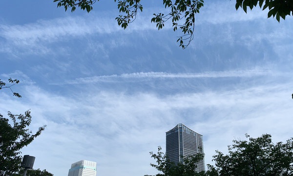 地震雲の投稿写真