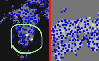 強震モニタの画像