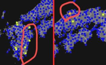 強震モニタの画像