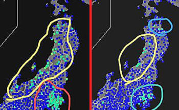 強震モニタの画像