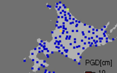 強震モニタの画像