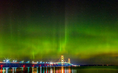 オーロラの写真