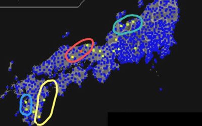強震モニタの画像
