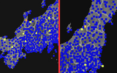 強震モニタの画像