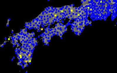 強震モニタの画像