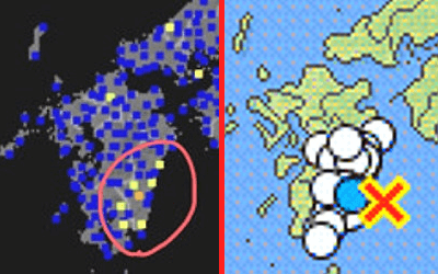 強震モニタの画像