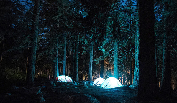 キャンプ場の写真