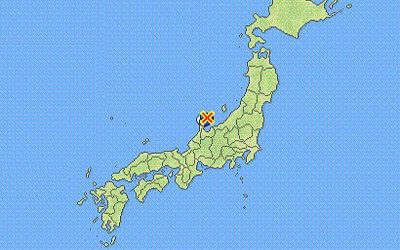 地震情報の画像