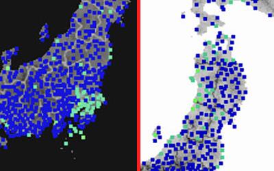 強震モニタの画像