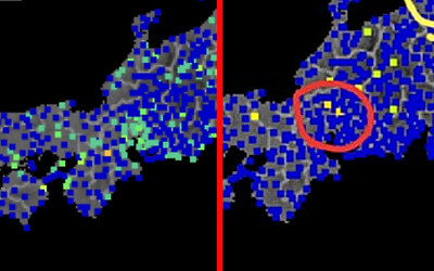 強震モニタの画像