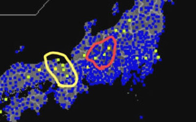 強震モニタの画像