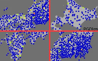 強震モニタの画像
