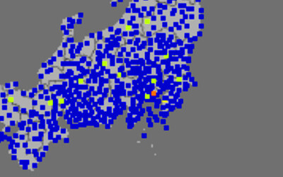 強震モニタの画像