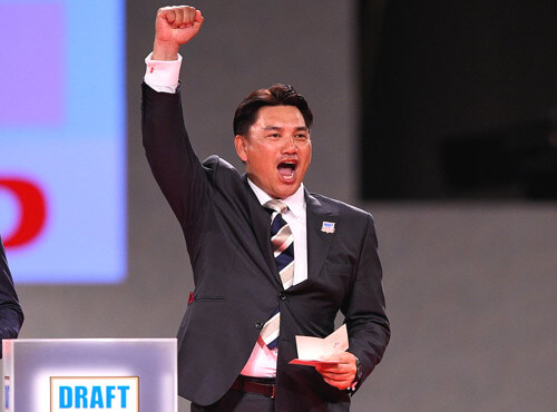 井口監督(千葉ロッテ)の写真