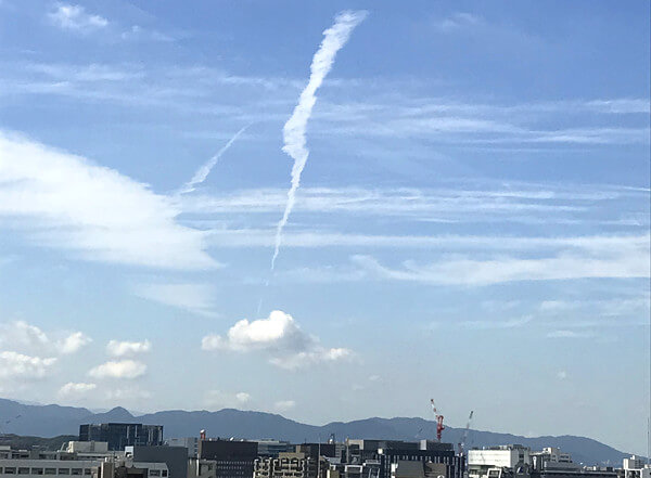 地震雲の投稿写真