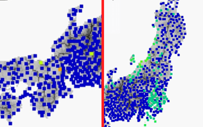 強震モニタの画像
