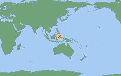 地震情報の画像