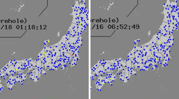 強震モニタの画像