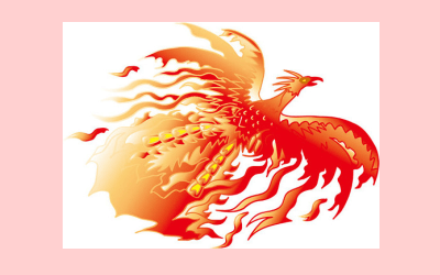 鳳凰のイメージイラスト