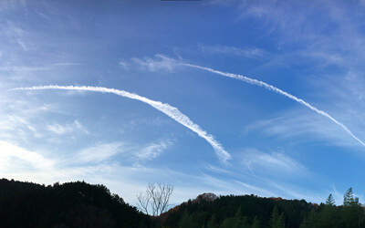地震雲の投稿写真