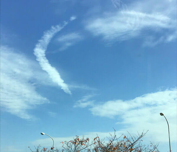 地震雲の投稿写真
