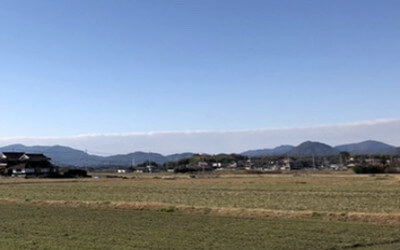 地震雲の投稿写真